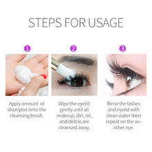 Load image into Gallery viewer, Eyelash Extension Shampoo Nourishing Moisturizing Makeup Glue Remover Eyelash Cleaning Mousse Eyelash Care