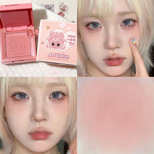 Load image into Gallery viewer, 4 in 1 Matte Powder Blush Waterproof Long-lasting Natural Stereoscopic Multifunctional Blusher Palette Face Makeup Cosmetics