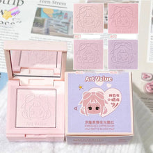 Load image into Gallery viewer, 4 in 1 Matte Powder Blush Waterproof Long-lasting Natural Stereoscopic Multifunctional Blusher Palette Face Makeup Cosmetics