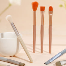 Load image into Gallery viewer, 3pcs/set Portable Makeup Brushes Skin Friendly Soft Blusher Brush Eyeshadow Brush Halo Brush Makeup Brushes Makeup Tools