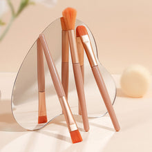 Load image into Gallery viewer, 3pcs/set Portable Makeup Brushes Skin Friendly Soft Blusher Brush Eyeshadow Brush Halo Brush Makeup Brushes Makeup Tools