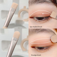 Load image into Gallery viewer, 3pcs/set Portable Makeup Brushes Skin Friendly Soft Blusher Brush Eyeshadow Brush Halo Brush Makeup Brushes Makeup Tools