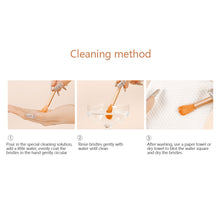 Load image into Gallery viewer, 3pcs/set Portable Makeup Brushes Skin Friendly Soft Blusher Brush Eyeshadow Brush Halo Brush Makeup Brushes Makeup Tools