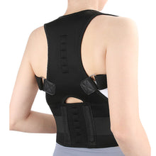 Load image into Gallery viewer, Magnetic Posture Correction Belt Breathable Back Support Strap Hunchback Adjustment Spinal Back Posture Corrector