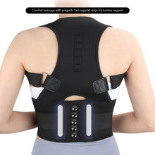 Load image into Gallery viewer, Magnetic Posture Correction Belt Breathable Back Support Strap Hunchback Adjustment Spinal Back Posture Corrector