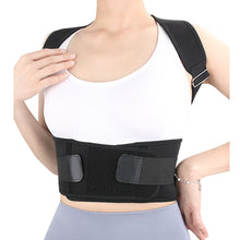 Load image into Gallery viewer, Magnetic Posture Correction Belt Breathable Back Support Strap Hunchback Adjustment Spinal Back Posture Corrector
