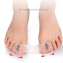 Load image into Gallery viewer, Soft Comfortable Toe Splitter Tension Band Thumb Valgus Corrector Bigfoot Orthopedic Training Stretching Tension Band