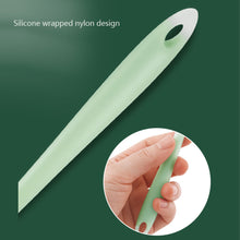 Load image into Gallery viewer, Silicone Tongue Scraping Brush Clean Oral Tongue Coating Remove Smell Double Sided Tongue Cleaning Brush Oral Health Care
