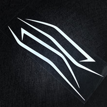Load image into Gallery viewer, 4Pcs Motorcycle Front Head Body Strip Style Stickers Reflective Pull Flower Waterproof Decal for Kawasaki Ninja NINJA400 H2 H2SX