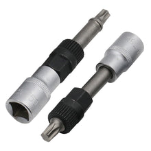 Load image into Gallery viewer, T50/M10 33 Teeth Tool Alternator Pulley Center Bolt Remover Socket Alternator Pulley Socket Drill Bit Wrench Tool