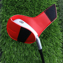 Load image into Gallery viewer, 1PC Golf Double Iron Cover Club PU Protective Case Club Head Cap Golf Supplies