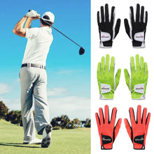 Load image into Gallery viewer, 1PC Golf Gloves Non-Slip Male Nano Microfiber Cloth Breathable Mesh Cloth Gloves Palm With Silicone Golf Supplies