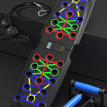 Load image into Gallery viewer, Home Multi-Function Push-Up Training Board Foldable Indoor Abdominal Strengthening Device Men Chest Muscle Abdominal Muscle Arm Training Bracket