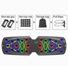 Load image into Gallery viewer, Home Multi-Function Push-Up Training Board Foldable Indoor Abdominal Strengthening Device Men Chest Muscle Abdominal Muscle Arm Training Bracket