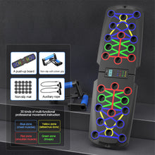 Load image into Gallery viewer, Home Multi-Function Push-Up Training Board Foldable Indoor Abdominal Strengthening Device Men Chest Muscle Abdominal Muscle Arm Training Bracket