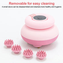 Load image into Gallery viewer, Multifunctional Head Massager Portable Home Electric Eight-Prong Massager Rechargeable Scalp Relaxer Pet Stroker