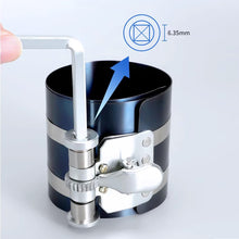 Load image into Gallery viewer, 3/4/6 inch Ratchet Style Piston Ring Compressor and Piston Ring Installer Pliers Remover Expander Engine Tool