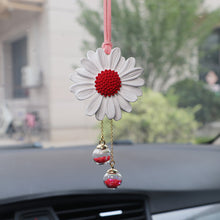 Load image into Gallery viewer, Car Interior Decoration Plaster Fragrance Daisy Auto Rearview Mirror Pendant Little Daisy Decoration Accessories