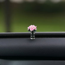 Load image into Gallery viewer, Mini Rose Sunflower Vase for Car Interior DecorationAuto Center Console Decoration Ornaments Gifts Accessories