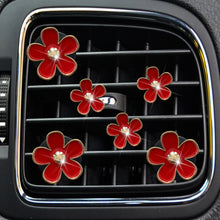 Load image into Gallery viewer, 6Pcs/Set Car Outlet Vent Perfume Clips Freshener Air Conditioning Aromatherapy Small Daisy Interior Decoration Supplies