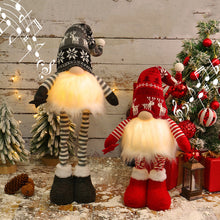 Load image into Gallery viewer, Telescopic Striped Pants Rudolph Gnome Christmas Faceless Doll Merry Christmas Decor Xmas Navidad Natal New Year 2024 Gift