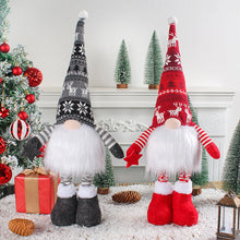 Load image into Gallery viewer, Telescopic Striped Pants Rudolph Gnome Christmas Faceless Doll Merry Christmas Decor Xmas Navidad Natal New Year 2024 Gift