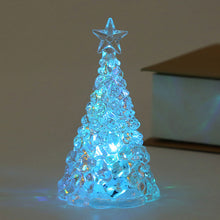 Load image into Gallery viewer, Christmas Tree LED Night Light Atmosphere Lamp Decoration Table Light Acrylic Diamond Night Lamp Home Holiday Light
