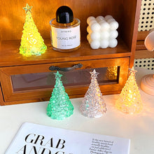 Load image into Gallery viewer, Christmas Tree LED Night Light Atmosphere Lamp Decoration Table Light Acrylic Diamond Night Lamp Home Holiday Light