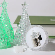 Load image into Gallery viewer, Christmas Tree LED Night Light Atmosphere Lamp Decoration Table Light Acrylic Diamond Night Lamp Home Holiday Light