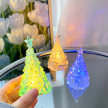 Load image into Gallery viewer, Christmas Tree LED Night Light Atmosphere Lamp Decoration Table Light Acrylic Diamond Night Lamp Home Holiday Light