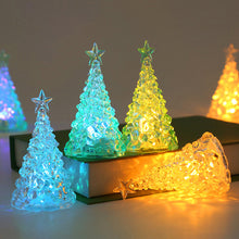 Load image into Gallery viewer, Christmas Tree LED Night Light Atmosphere Lamp Decoration Table Light Acrylic Diamond Night Lamp Home Holiday Light