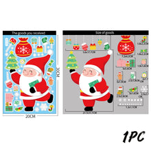 Load image into Gallery viewer, Merry Christmas Wall Stickers Window Glass Stickers Christmas Decorations For Home Christmas Ornaments Removable