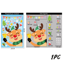 Load image into Gallery viewer, Merry Christmas Wall Stickers Window Glass Stickers Christmas Decorations For Home Christmas Ornaments Removable