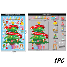 Load image into Gallery viewer, Merry Christmas Wall Stickers Window Glass Stickers Christmas Decorations For Home Christmas Ornaments Removable