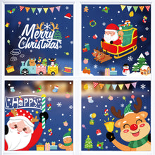 Load image into Gallery viewer, Merry Christmas Wall Stickers Window Glass Stickers Christmas Decorations For Home Christmas Ornaments Removable