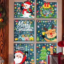 Load image into Gallery viewer, Merry Christmas Wall Stickers Window Glass Stickers Christmas Decorations For Home Christmas Ornaments Removable