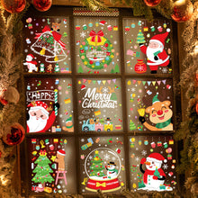 Load image into Gallery viewer, Merry Christmas Wall Stickers Window Glass Stickers Christmas Decorations For Home Christmas Ornaments Removable
