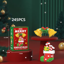 Load image into Gallery viewer, Merry Christmas Tree Santa Jingle Bells Building Blocks Bricks Creative Music Boxes Decoration Children Kids Christmas Santa Claus Gifts