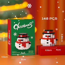 Load image into Gallery viewer, Merry Christmas Tree Santa Jingle Bells Building Blocks Bricks Creative Music Boxes Decoration Children Kids Christmas Santa Claus Gifts