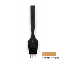 Load image into Gallery viewer, Sharp Head Chisel Replaceable Perforated Pricking Removable Round Hole Punch Leather Craft DIY Stainless Steel Tool