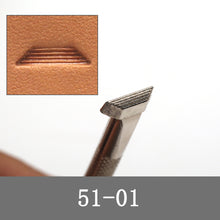 Load image into Gallery viewer, Leather Stamping Kit Metal Punch Tool Pottery Stamps DIY Clay Ceramics Stamp Wax Leather Craft Punch Stamps