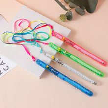 Load image into Gallery viewer, 1PC Colorful LED Transparent Flash Stick Large Fluorescent Stick Concert Wedding Party Supplies Glow Stick 21CM