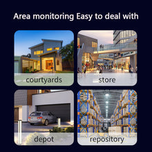 Load image into Gallery viewer, 8MP 4K HD Wifi IP Camera Outdoor Dual Lens 180° Wide Angle Security Cam 6MP Panoramic CCTV Video Surveillance AI Human Detection