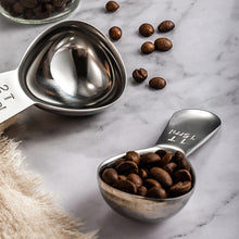 Load image into Gallery viewer, Coffee Scoop Stainless Steel Coffee Measuring Spoons 15ML/30ML Short Handle Coffeeware Kitchen Cafe Making Coffee Accessories