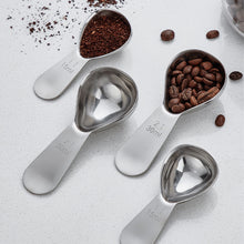 Load image into Gallery viewer, Coffee Scoop Stainless Steel Coffee Measuring Spoons 15ML/30ML Short Handle Coffeeware Kitchen Cafe Making Coffee Accessories