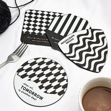 Load image into Gallery viewer, INS Style Stainless Steel Cup Pad Thermal Insulation Coaster Household Bowl Pot Dish Plate Mat Simple Black Meal Placemat