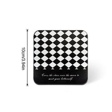 Load image into Gallery viewer, INS Style Stainless Steel Cup Pad Thermal Insulation Coaster Household Bowl Pot Dish Plate Mat Simple Black Meal Placemat