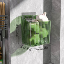 Load image into Gallery viewer, 1Pc Food Storage Box Kitchen Garlic Ginger Scallion Transparent Storage Containers Wall Mounted Storage Household Organizer