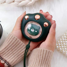 Load image into Gallery viewer, 2400mAh Cute Hand Warmer Electric Hands Heater With 2 Levels Heating Portable USB Heater For Winter Travel Golf Skating