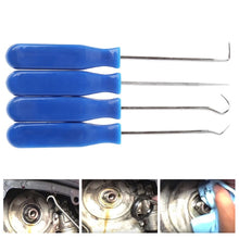 Load image into Gallery viewer, 4Pcs 135mm Car Oil Seal Screwdrivers Set O-Ring Seal Gasket Auto Vehicle Puller Remover Pick Hooks Repair Tools